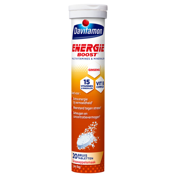 DAVITA AV bruis energ boost ginseng 20 ST