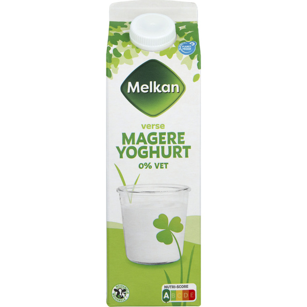 MELKAN yoghurt mager 1 LT