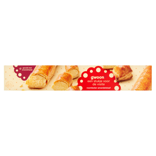 G'WOON amandelstaaf roomboter 250 GR
