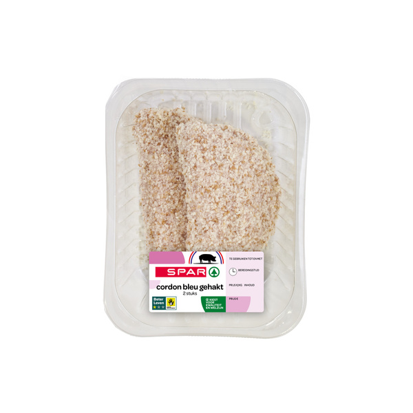 SPAR cordon bleu gehakt 2st 220 GR