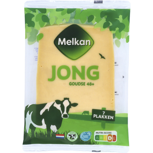 MELKAN gouda jong 48+ plakken