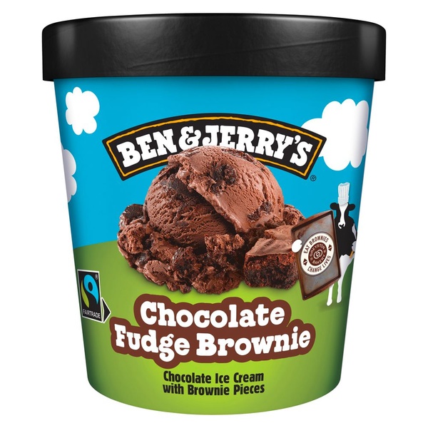 BEN&JER choco fudge brownie 465 ML
