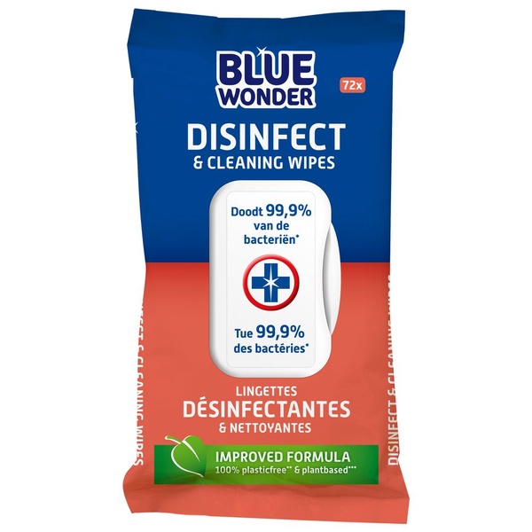 BLUEWOND desinfectie    doekjes 72 ST