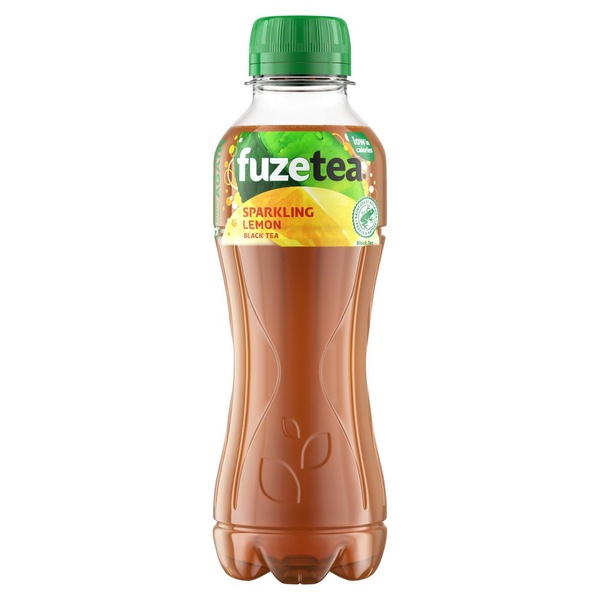FUZE sparkling black tea lemon 400 ML