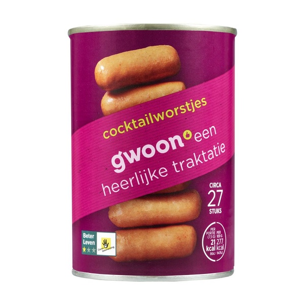 G'WOON cocktailworst 27 ST