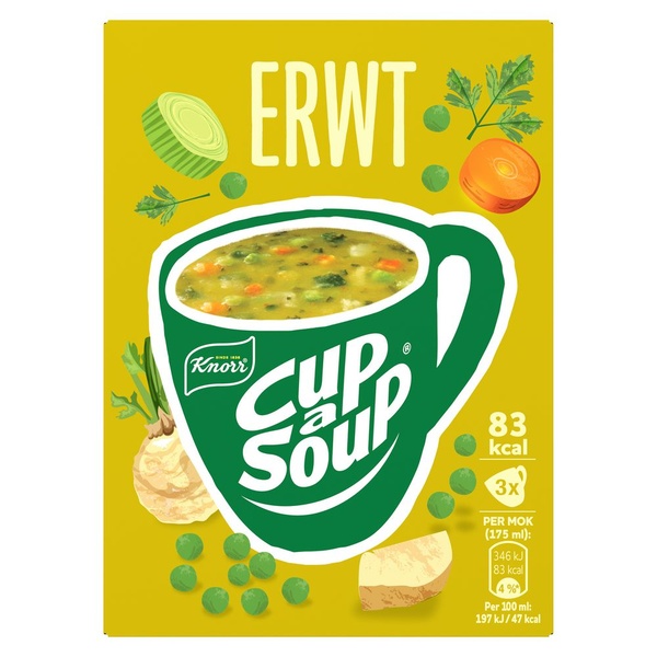 KNORR cup a soup erwt 69 GR