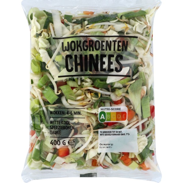 Roerbakgroenten Chinees 400 GR