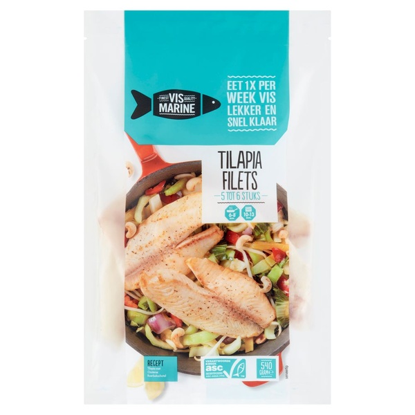 VISMARIN tilapiafilet 540 GR